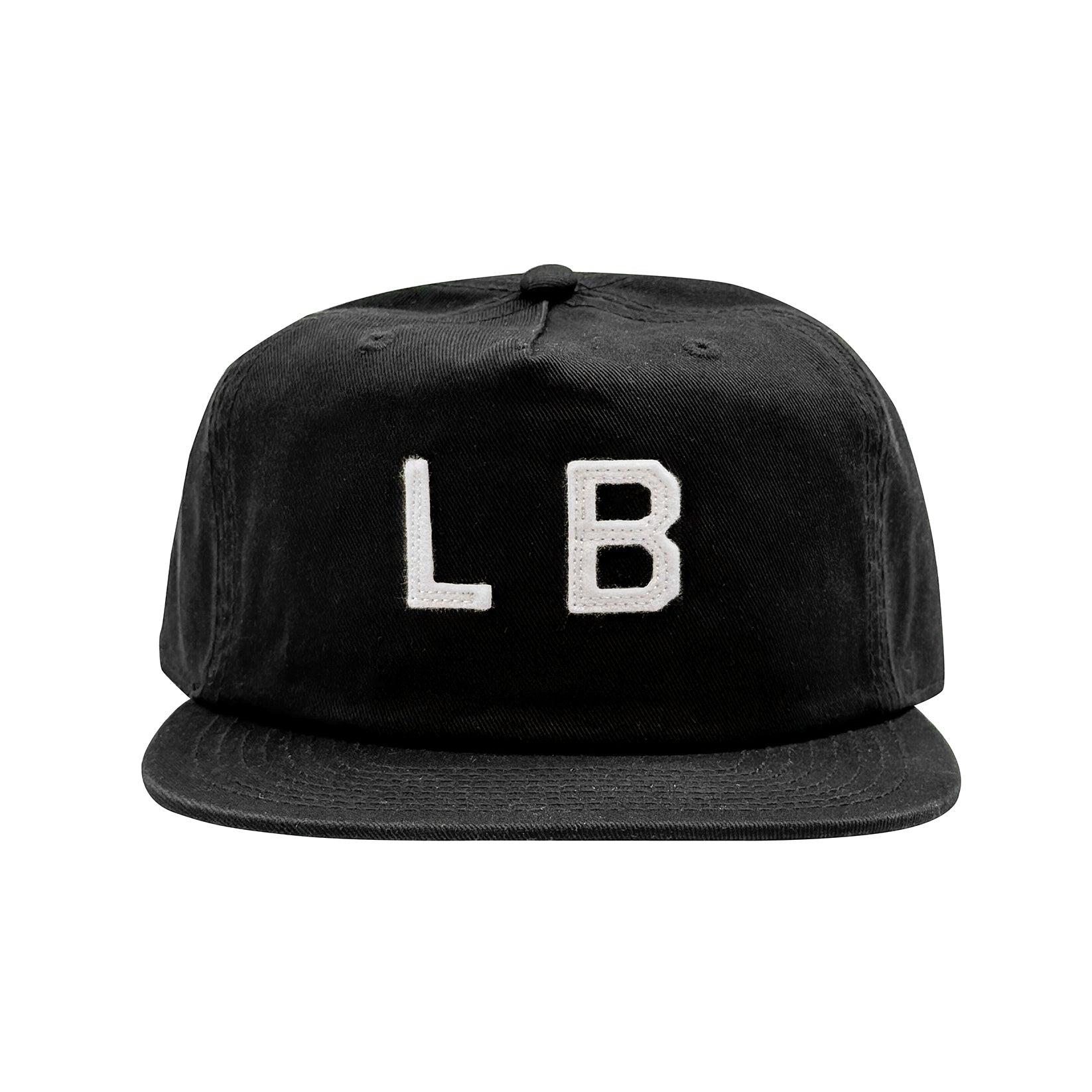 Port LB 5-Panel Cap Black – PORT - Main Image