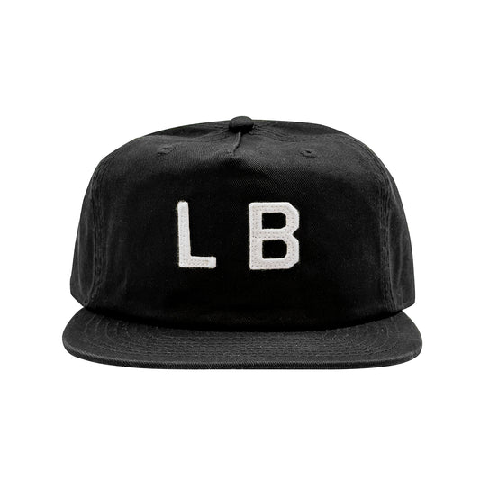 Port LB 5-Panel Cap Black