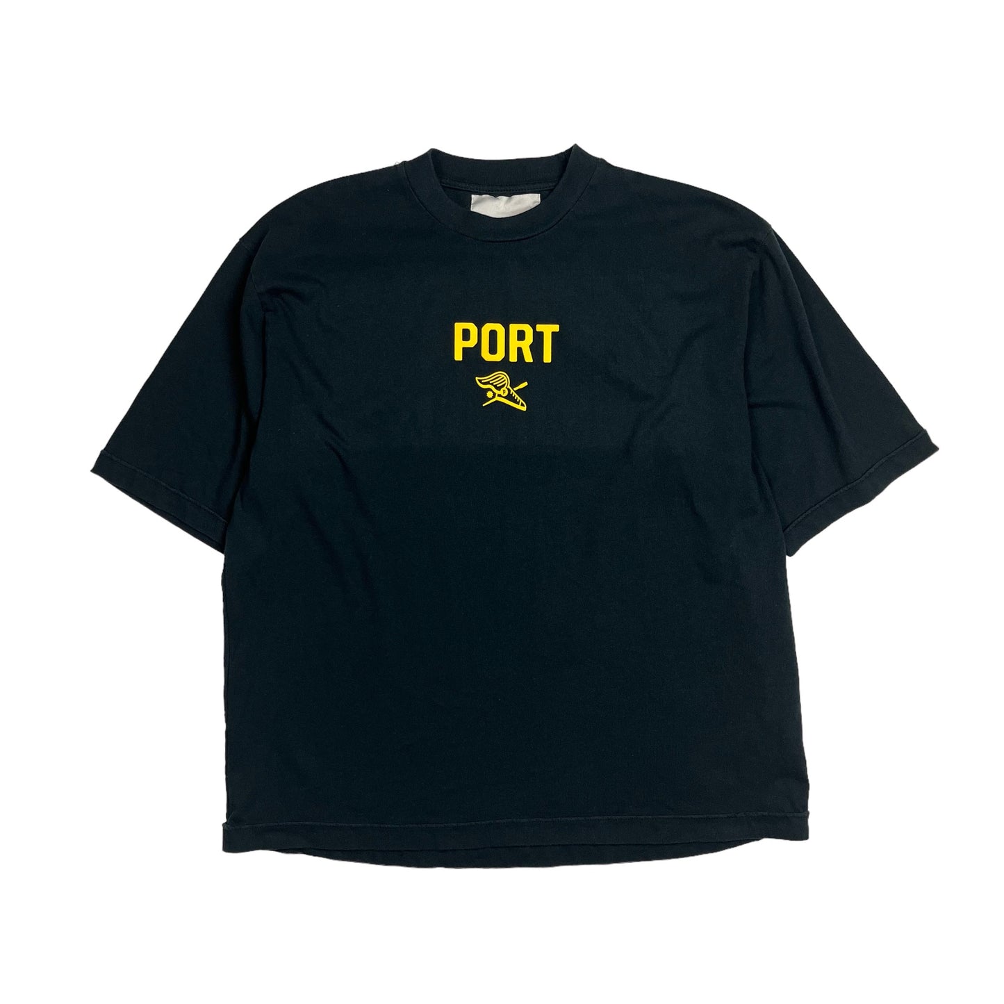 Port Box Tee Black