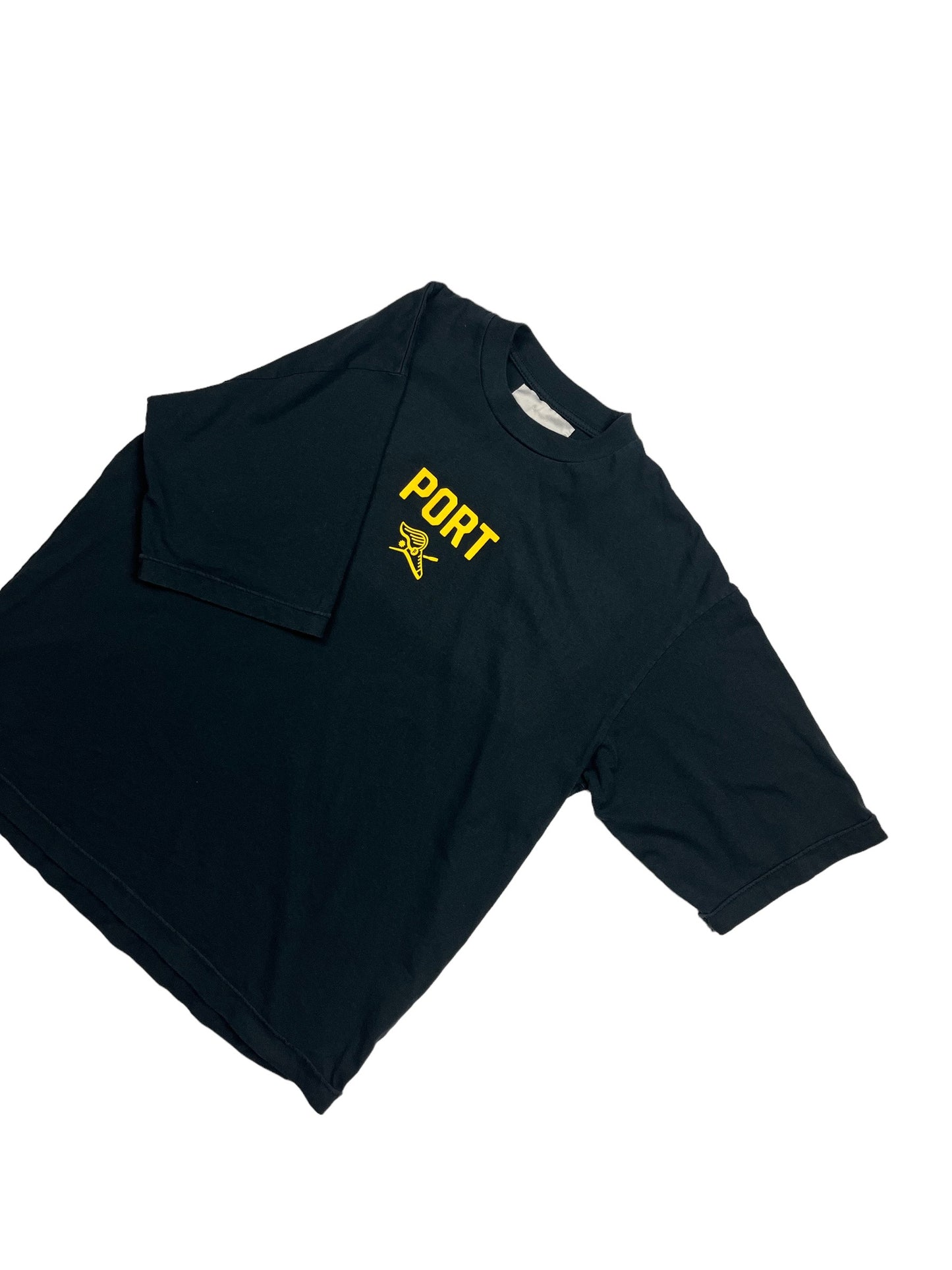 Port Box Tee Black