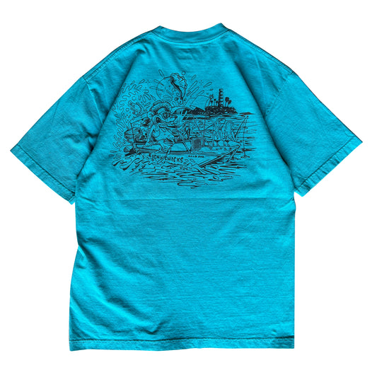 Port River Rat Tee Teal