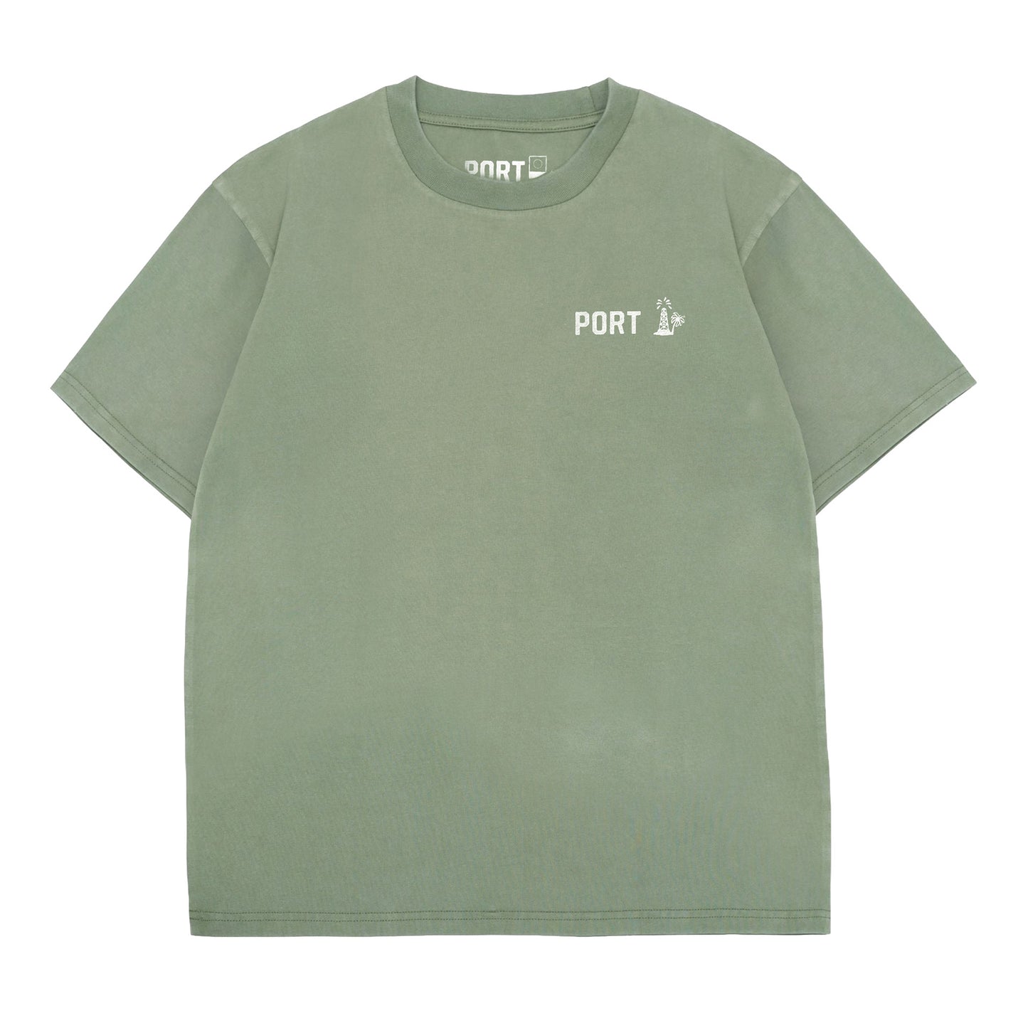 Port LB Souvenir Tee - Sage