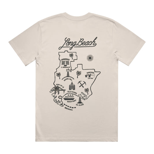Port LB Souvenir Tee - Bone