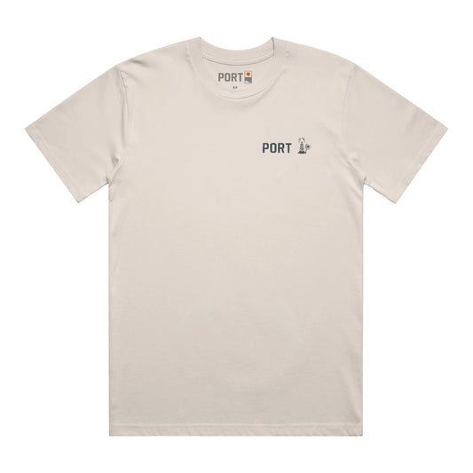 Port LB Souvenir Tee - Bone