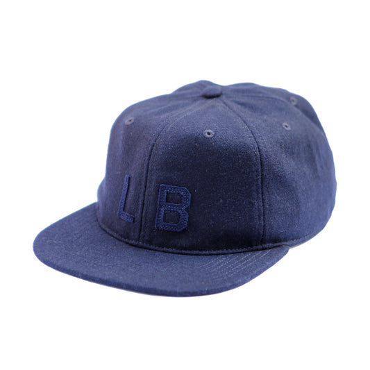 Port LB 6-panel Wool Cap Navy