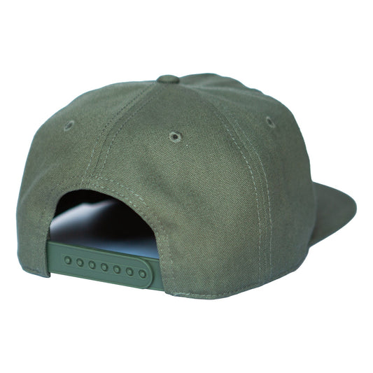 Port LB 5-panel Canvas Cap Forest