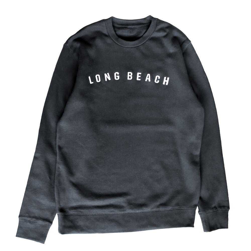 Long Beach Felt Crew Black