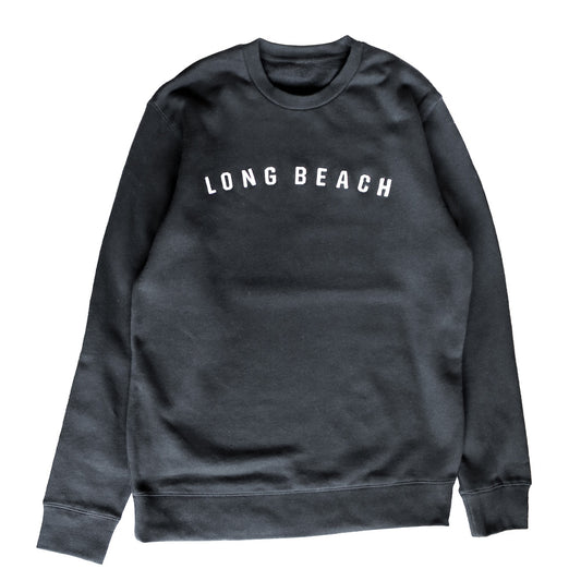 Long Beach Felt Crew Black