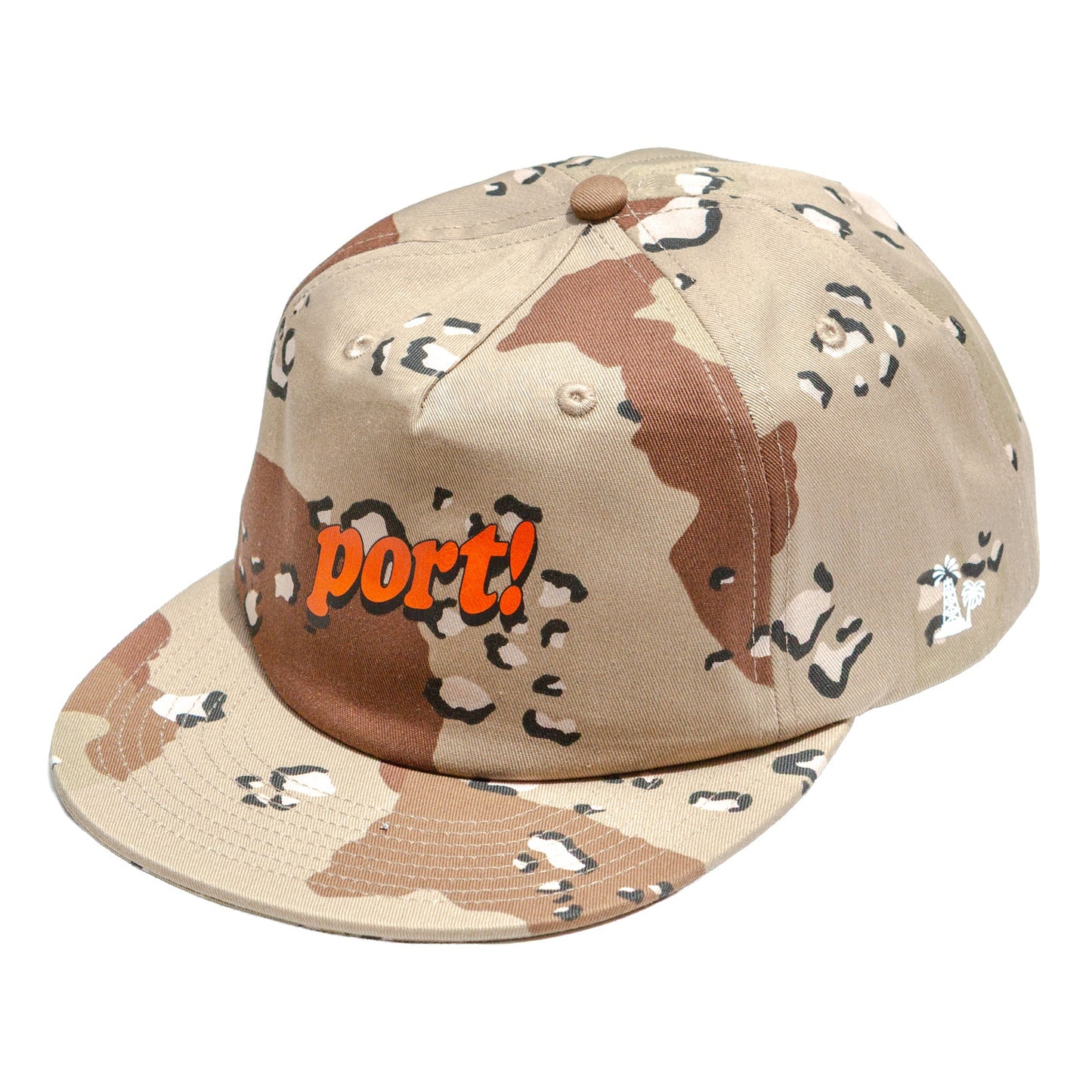 Neu-Port 5-panel Cap Desert Camo