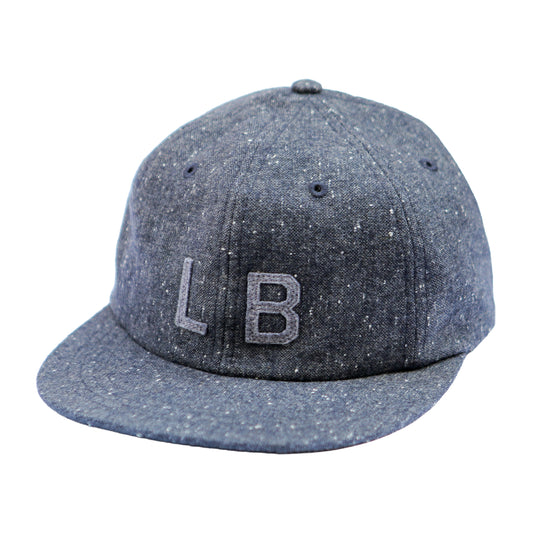 Port LB 5 Panel Cap Speckled Gray Wool