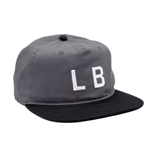 Port LB 5-panel Cap Black/Gray