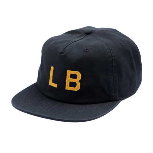 Port LB 6-panel Wool Cap Black