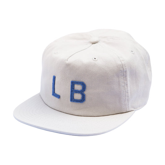 Port LB 5-panel Cap Vintage White