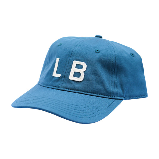 Port LB 6-panel Cap Ocean/White