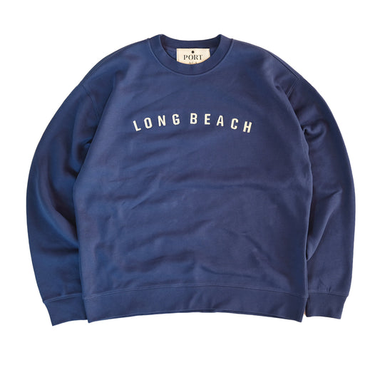 Long Beach Felt Crew Cobalt