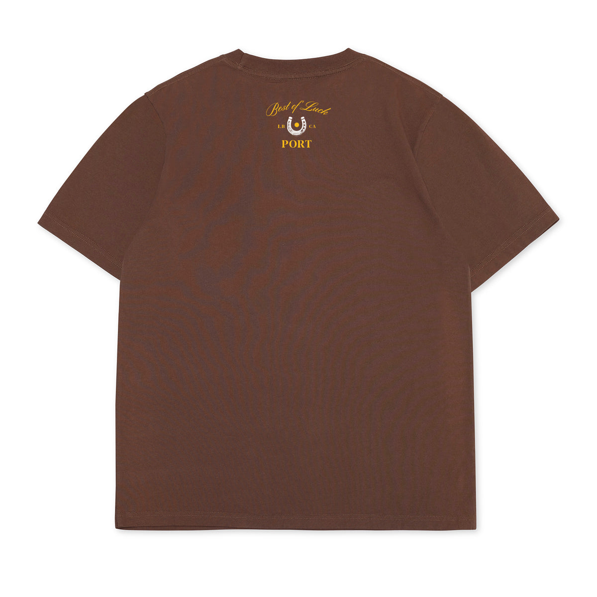 Port Horse Tee - Washed Brown