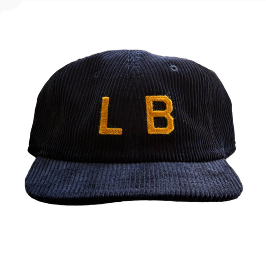 Port LB Corduroy Black / Gold
