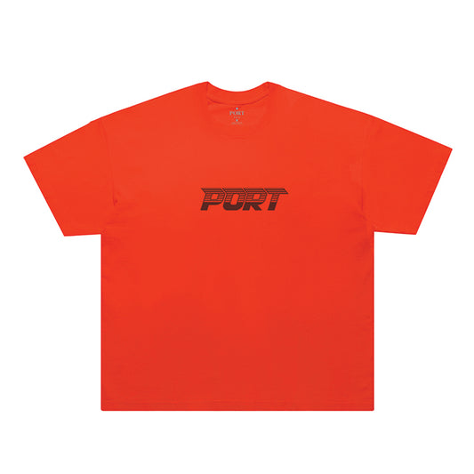 RIVER RAT BRIGHT ORANGE TEE