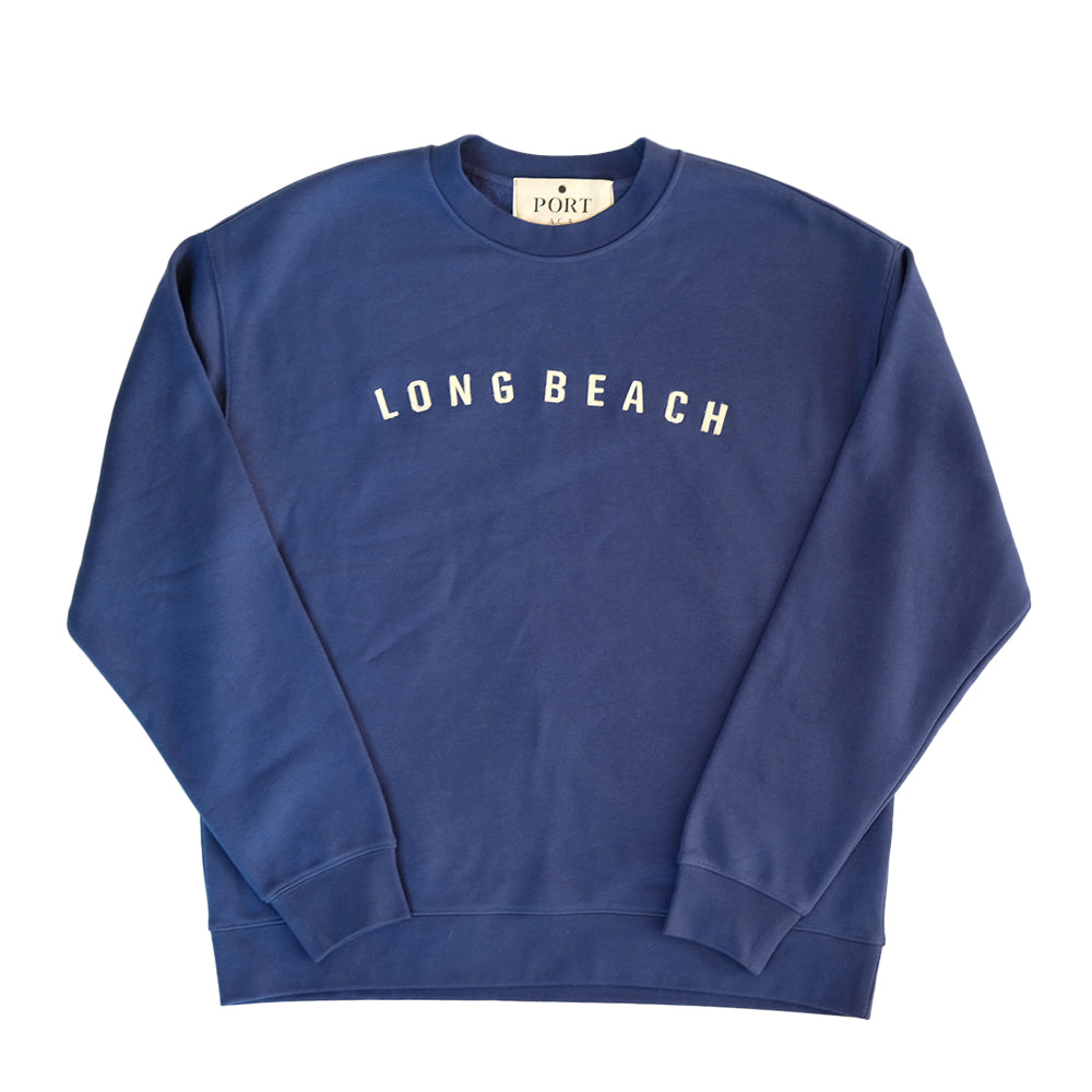 Long Beach Felt Crew Cobalt