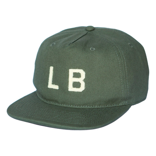 Port LB 5-panel Canvas Cap Forest