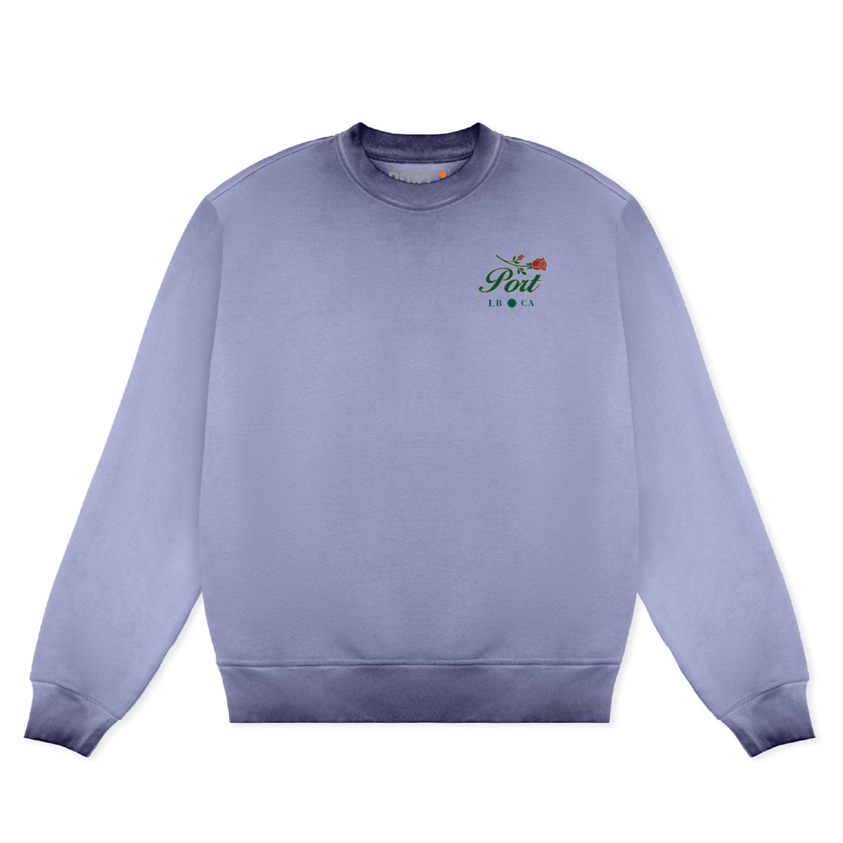 Port Rose Crew - Oil Washed Lavender