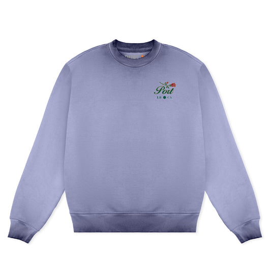 Port Rose Crew - Oil Washed Lavender
