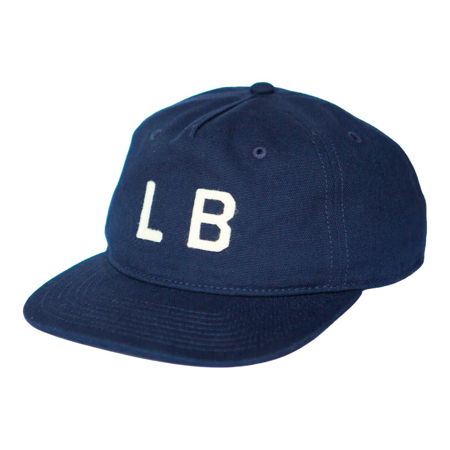 Port LB 5-panel Canvas Cap Navy