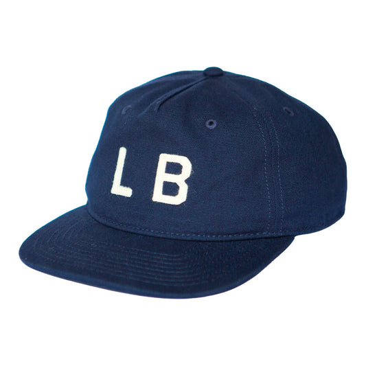 Port LB 5-panel Canvas Cap Navy