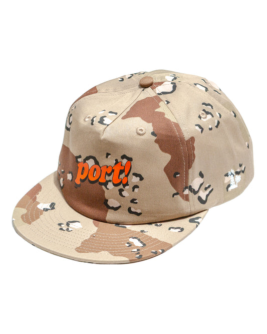 Neu-Port 5-panel Cap Desert Camo