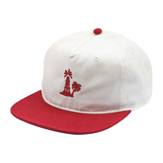 Port Oil Palm Cap Crimson