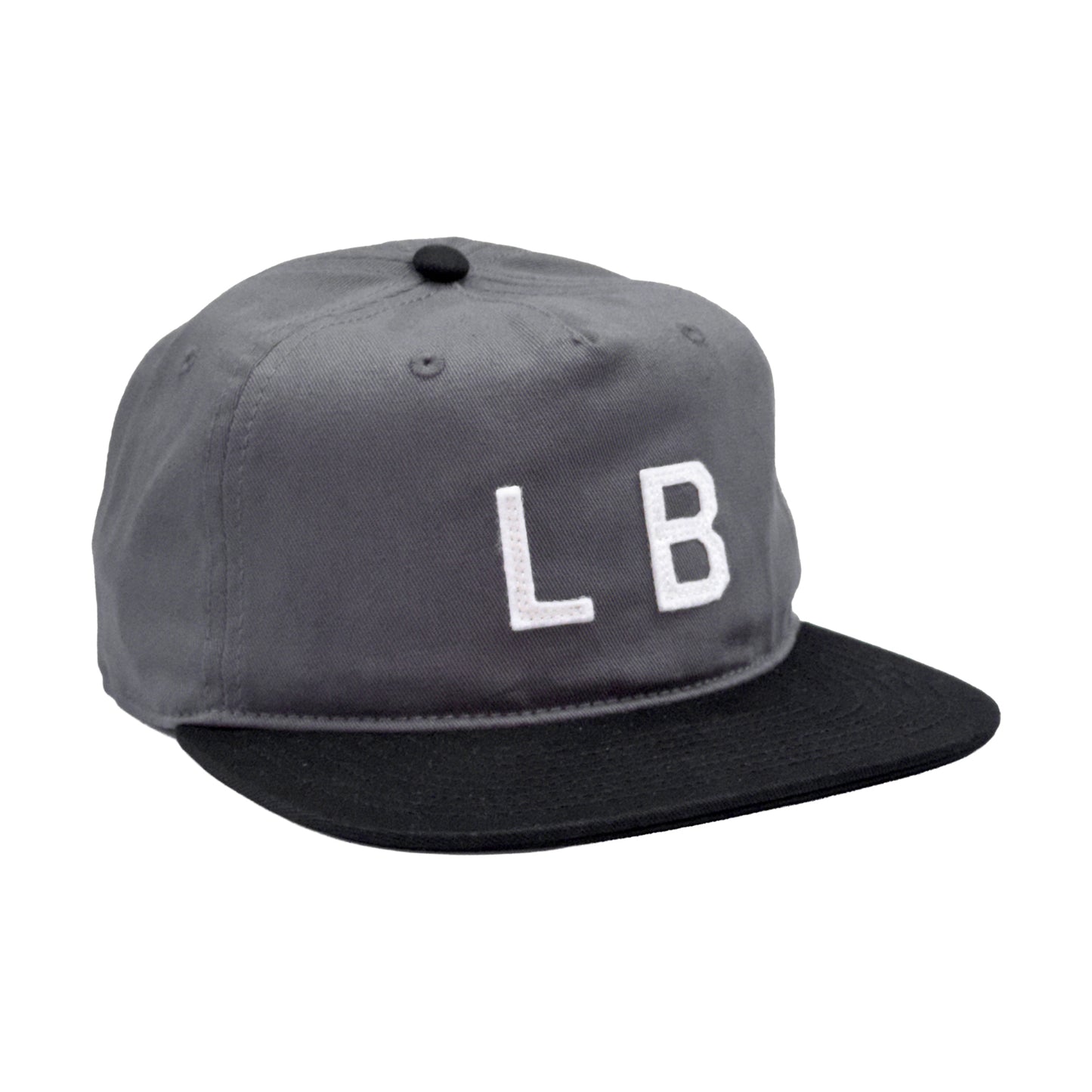 Port LB 5-panel Cap Black/Gray