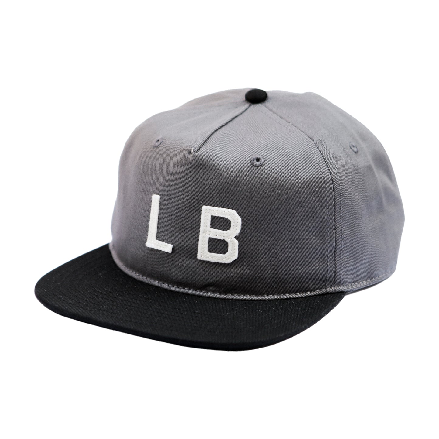 Port LB 5-panel Cap Black/Gray