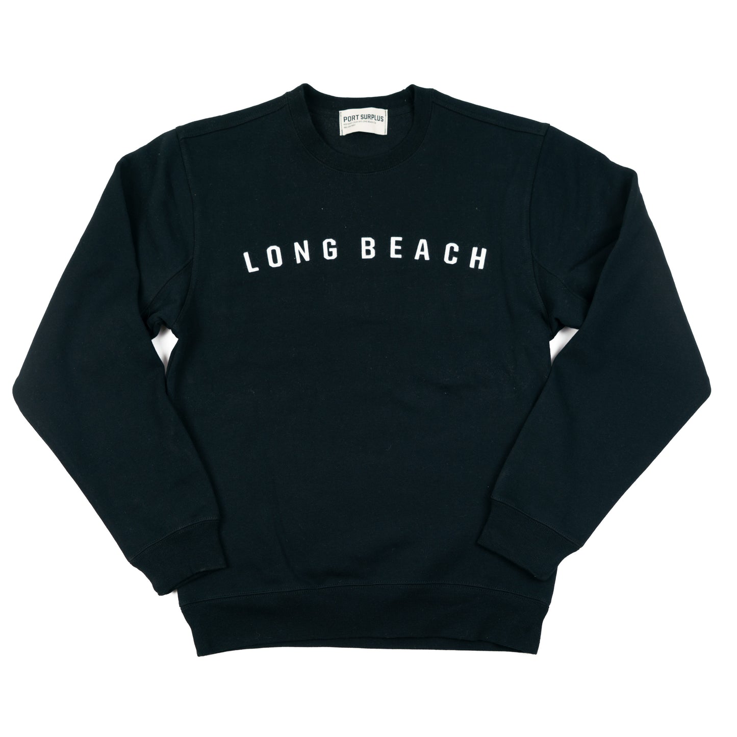 Long Beach Felt Crew Black